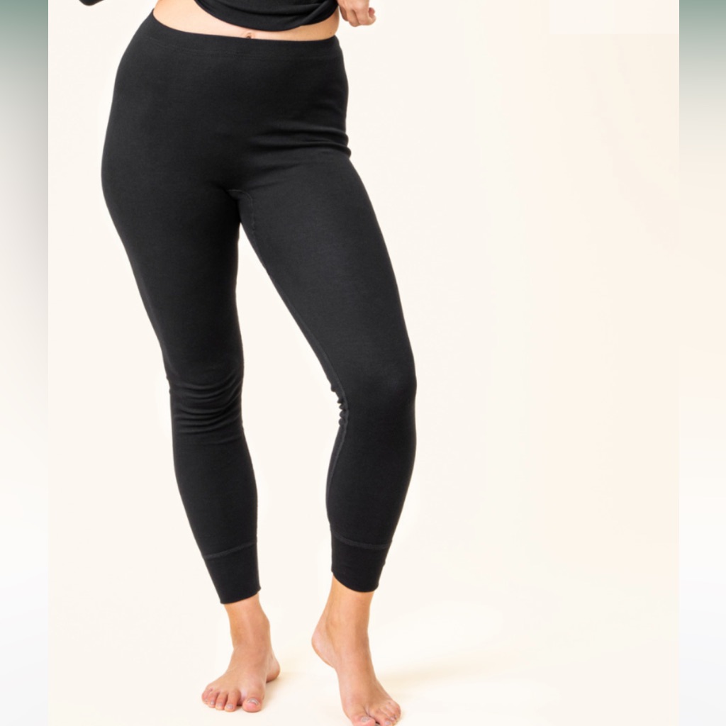 Living Crafts Gots Certified Organic Cotton Women’s Long Johns Leggings